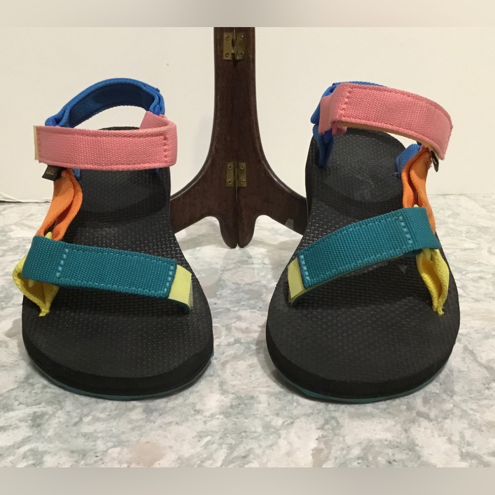TEVA Sandals Women Size 6 Original Universal 1003987 Multi Colored Lightweight